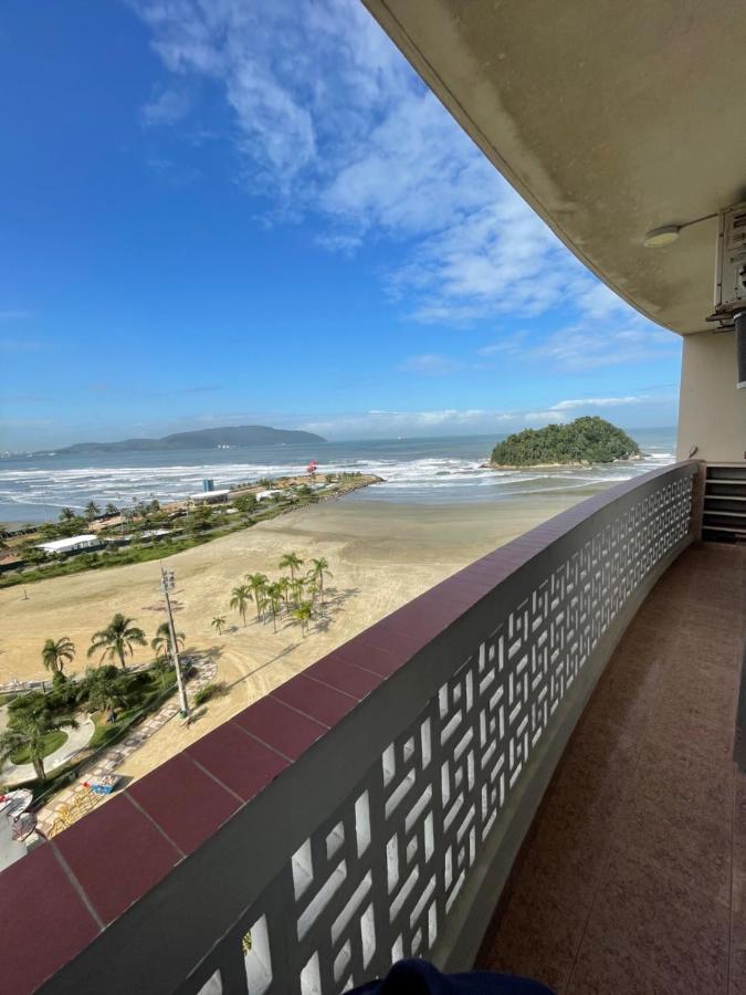 Pé na Areia em Santos! Que Vista!!! Appartamento Santos  Esterno foto