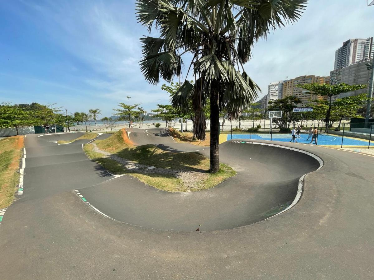 Pé na Areia em Santos! Que Vista!!! Appartamento Santos  Esterno foto