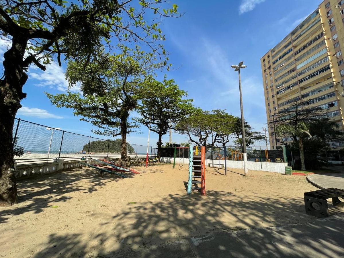 Pé na Areia em Santos! Que Vista!!! Appartamento Santos  Esterno foto