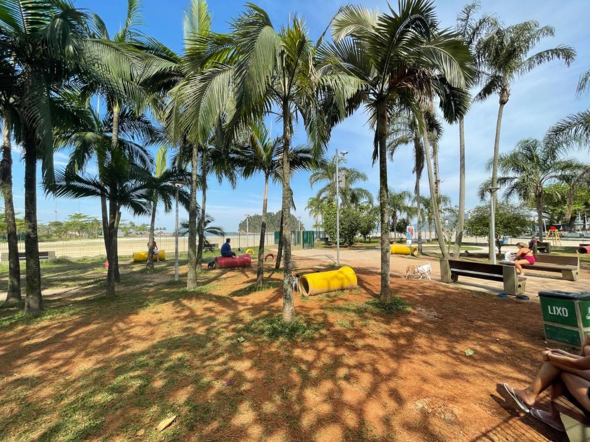 Pé na Areia em Santos! Que Vista!!! Appartamento Santos  Esterno foto
