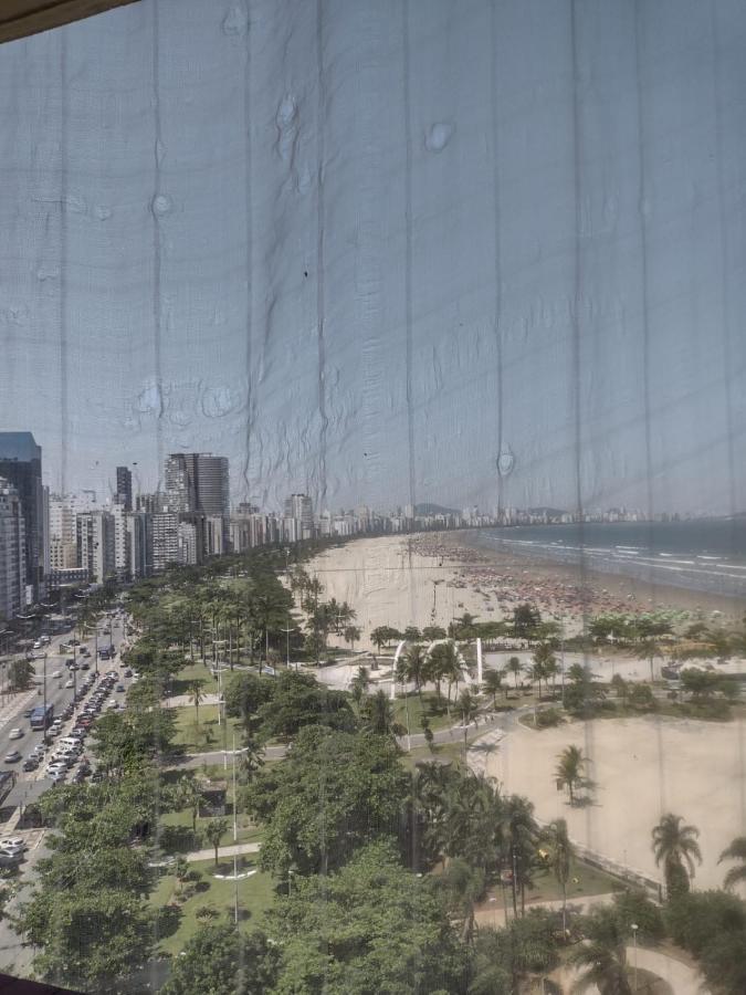 Pé na Areia em Santos! Que Vista!!! Appartamento Santos  Esterno foto